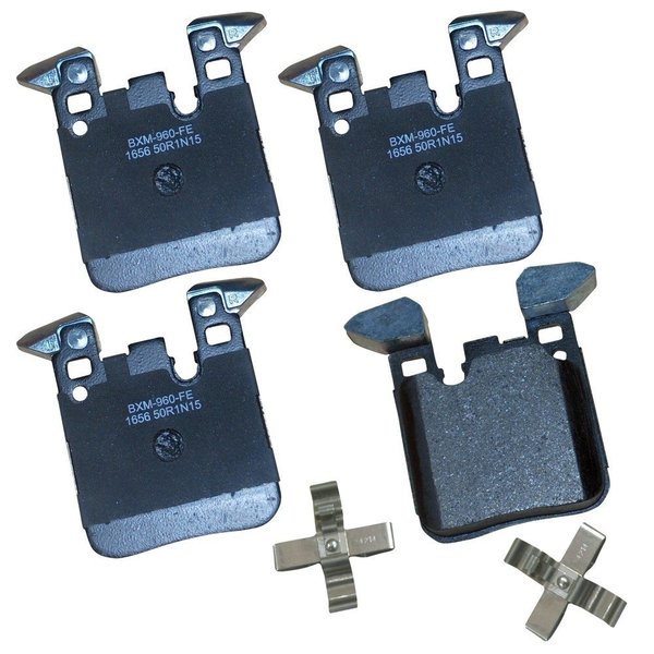 Stop By Bendix Stop Sbm1656 Stop Semi-Metallic Brake Pad SBM1656